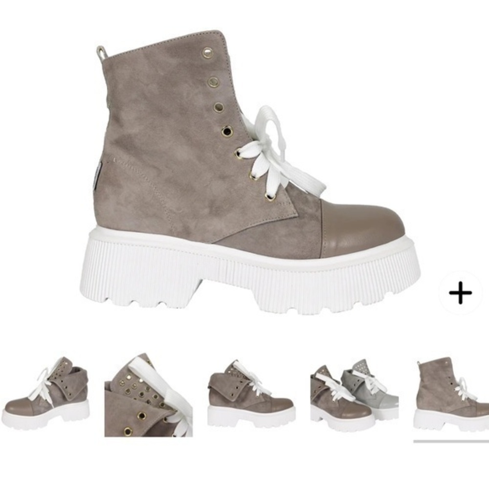 Marco Moreo Chunky Platform Sneaker Boots Size 7